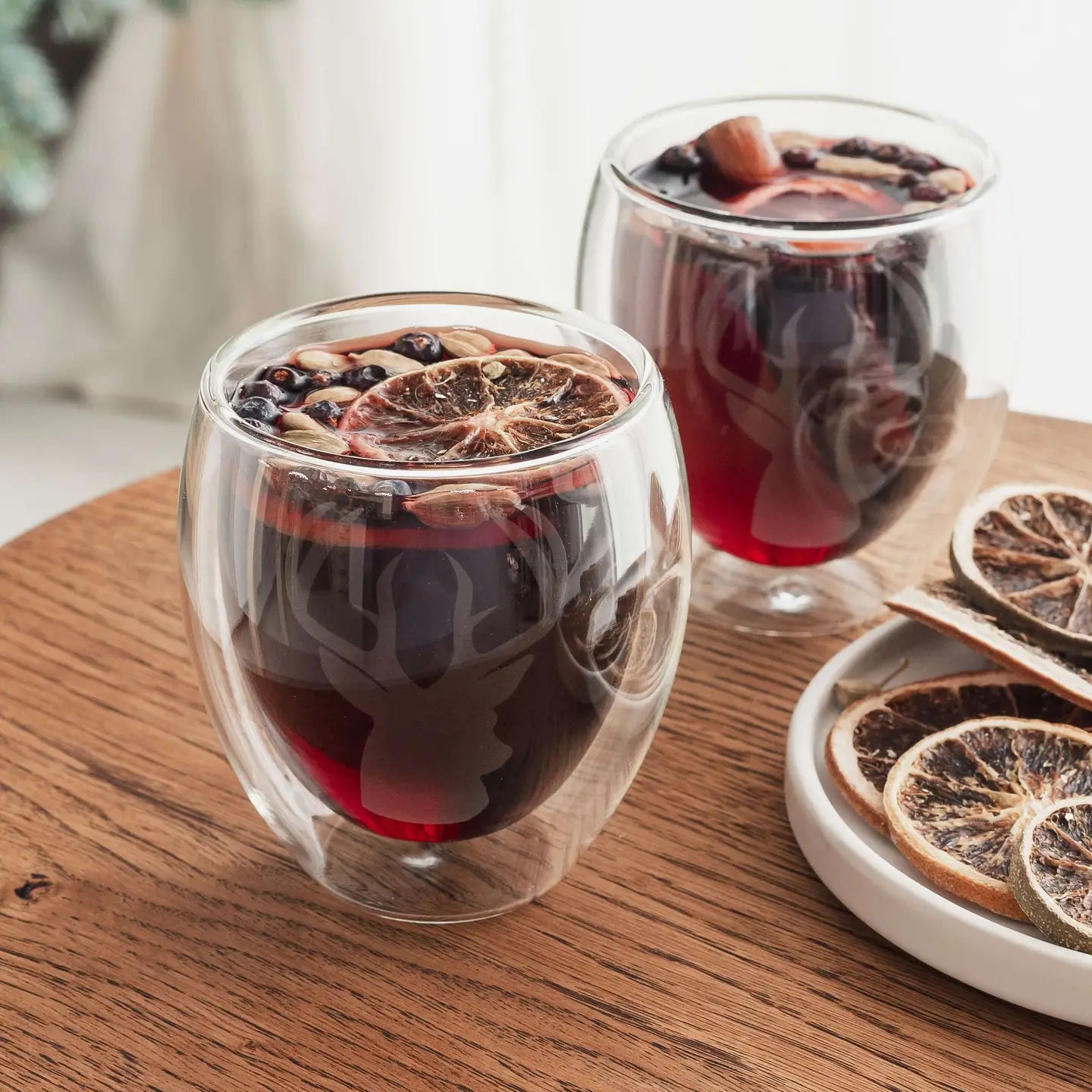 GLÖGG | MULLED WINE GLASS | PAIR