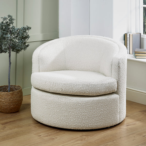 CAVENDISH | SNUGGLER ARMCHAIR | NATURAL BOUCLE