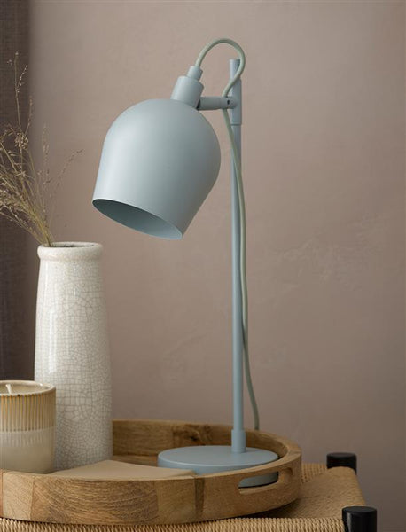 ST IVES | ANGLE TABLE LAMP | SOFT BLUE