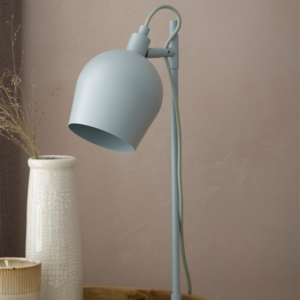 ST IVES | ANGLE TABLE LAMP | SOFT BLUE