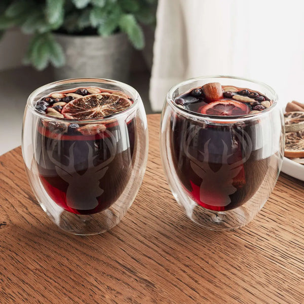 GLÖGG | MULLED WINE GLASS | PAIR