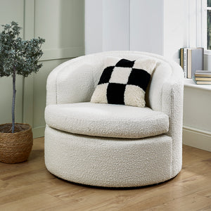 CAVENDISH | SNUGGLER ARMCHAIR | NATURAL BOUCLE