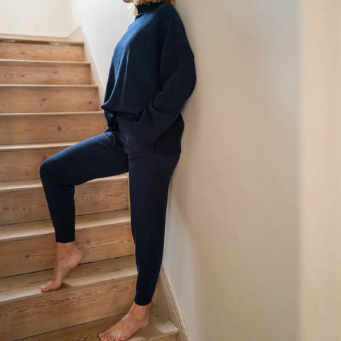 CHALK LUCY LOUNGE PANT | NAVY