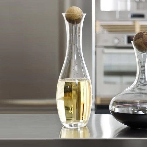 SWEDISH |  WHITE WINE DECANTER | OAK