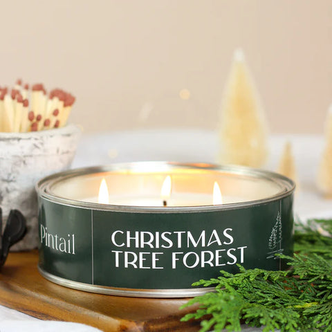 TRIPLE WICK CANDLE | CHRISTMAS TREE FOREST