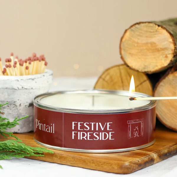 TRIPLE WICK CANDLE | FESTIVE FIRESIDE