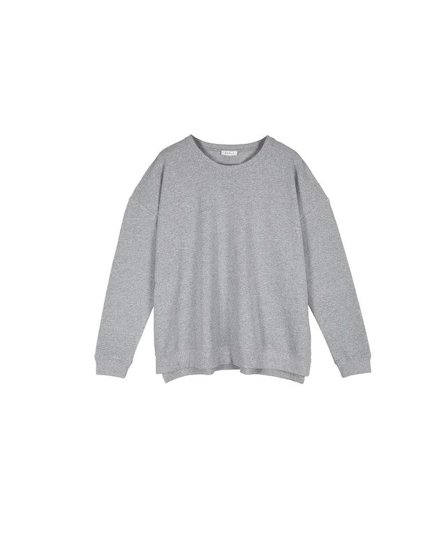 CHALK LULU SWEATSHIRT | GREY MARL – The Salcombe Trading Company