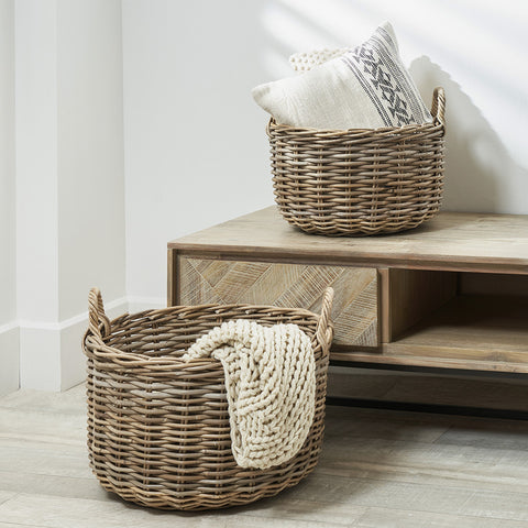 RATTAN | OVAL BASKET SET