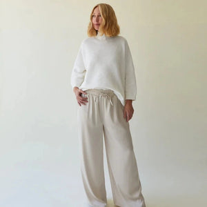 CHALK VICKI JUMPER | IVORY