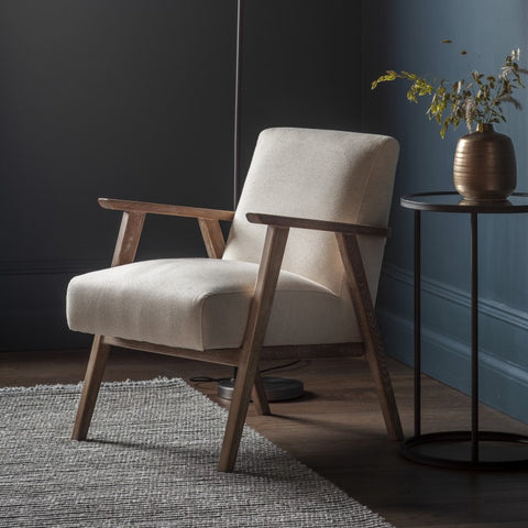 HELSINKI | ARMCHAIR | NATURAL LINEN